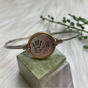 Luca & Danni handprint bangle bracelet